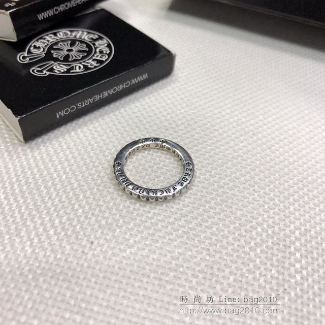 chrome hearts銀飾 克羅心戒指 925銀 純手工製作 克羅心首飾  gjc1975